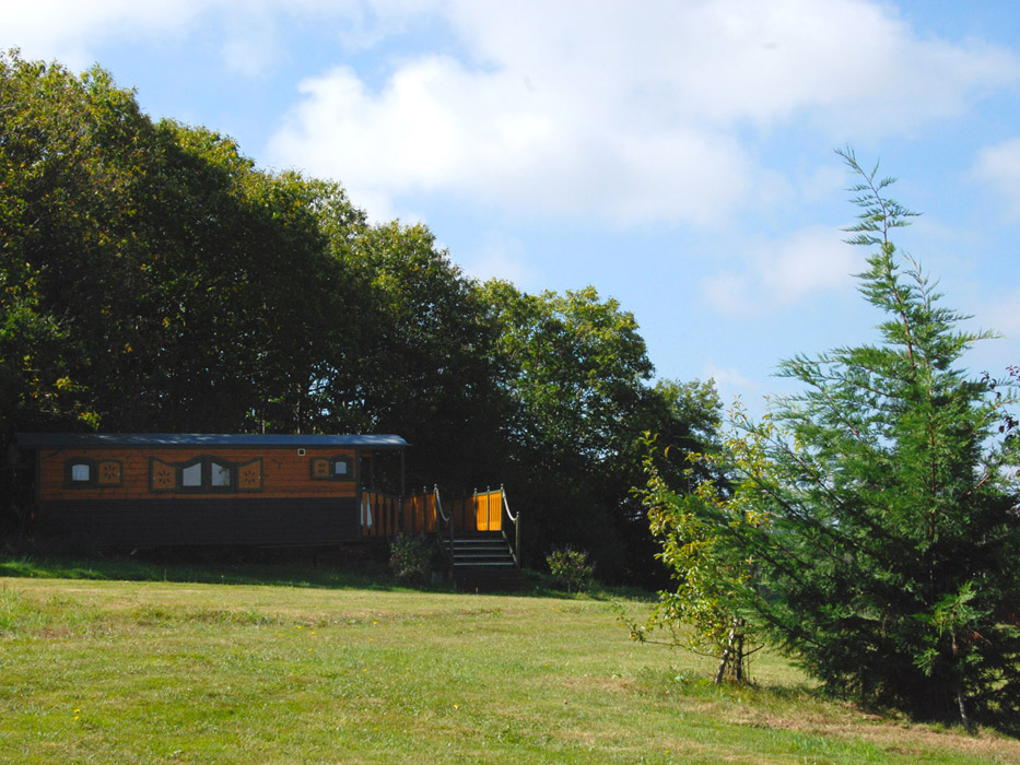 Domaine la Dupré, la roulotte