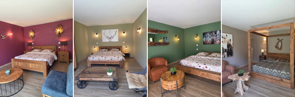 photographie des cabanes